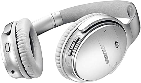 Bose QuietComfort 35 II Wireless Headphones 789564-0020 - Silver Like New