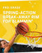 SKLZ PRO MINI INDOOR BASKETBALL HOOP OVER THE DOOR PORTABLE - BLACK/WHITE - Like New