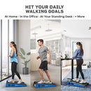 LifePro Portable 30in Walking Pad Under Desk Mini Treadmill B0C67QM8DV - Blue - Brand New