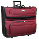 TRAVEL SELECT AMSTERDAM BUSINESS ROLLING GARMENT BAG, ONE SIZE - RED - Brand New