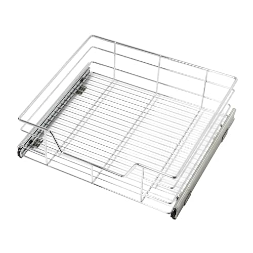 Smart Design 1-Tier Shelf Pull-Out Cabinet Organizer - Extra Large Tall - Brand New