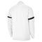 NIKE DRI-FIT ACADEMY MEN'S KNIT SOCCER TRACK JACKET - SIZE: MEN S - WHITE/BLACK - Like New