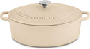 Cuisinart 7 Qt Oval Casserole CI770-33TNW - Tan - Scratch & Dent