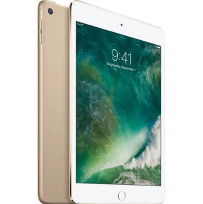 APPLE IPAD MINI 4 7.9" 32GB WIFI ONLY MNY32LL/A - GOLD - Like New