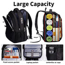 SHRRADOO ANTI THEFT LAPTOP BACKPACK TRAVEL BACKPACKS WITH USB CHARGING - BLACK - Like New