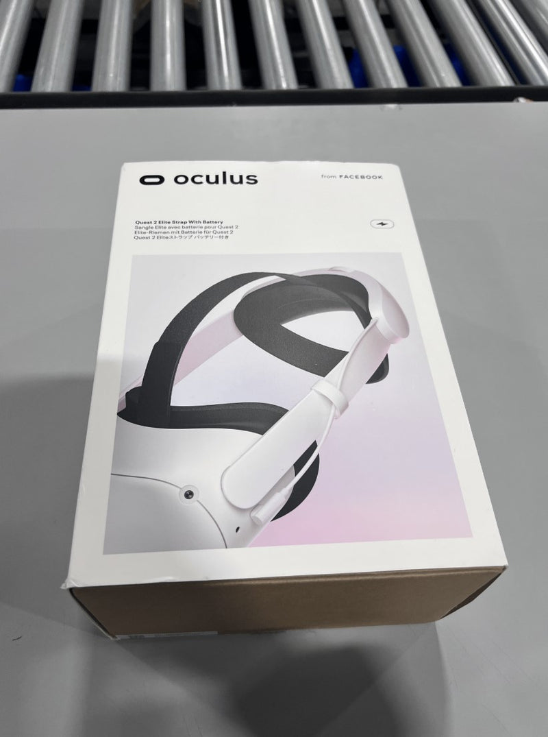 OCULUS META QUEST 2 ELITE STRAP WITH BATTERY FOR ENHANCED COMFORT & PLAYTIME - Like New