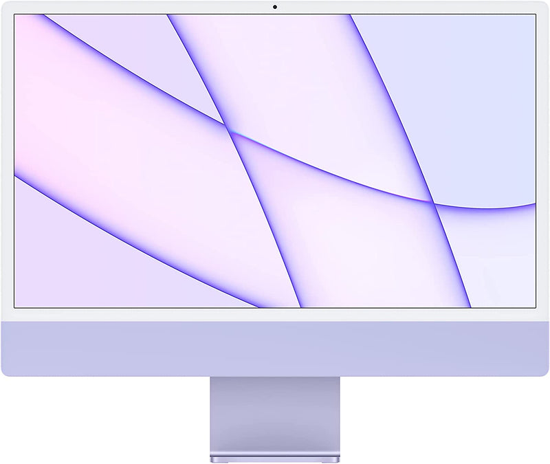 APPLE iMAC 24 4480X2520 M1 8-CORE CPU 8GB 256GB SSD M1 8-CORE GPU - PURPLE - Like New