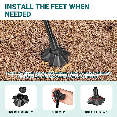 ATEPA Camping Chairs for Adult, Compact Lightweight Ultralight Backpacking - Like New