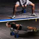 VIVITORY DUMBBELL SETS ADJUSTABLE WEIGHTS FREE WEIGHTS CONNECTOR - BLACK/BLUE - Like New