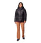 208537 COLUMBIA WOMENS HARMONY FALLS HOODED DOWN JACKET BLACK WOMEN M - Brand New