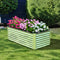 SAVANA GALVANIZED STEEL RAISED GARDEN BED 72"L×36"W×24"H - MINT - Scratch & Dent