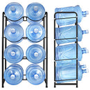 CZMY 5 Gallons Water Jug Holder 4-Tiers Reinforced Water Bottle Storage Rack - Brand New