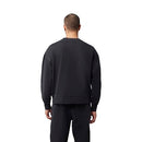FOX RACING MEN'S WORDMARK OVERSIZED FLEECE CREW NECK SWEATSHIRT -SIZE M -BLACK - Brand New