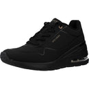 SKECHERS WOMEN'S MILLION AIR ELEVATED AIR SIZE: WOMEN AU/UK 6 BLACK - Like New