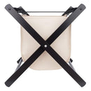 WINSOME DORA LUGGAGE RACK WITH FABRIC BASKET, ESPRESSO 92535 - ESPRESSO - Like New