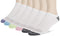 HANES WOMEN'S LIGHTWEIGHT BREATHABLE NO SHOW, SIZE: 8-12, ASSORTED WHITES - Like New