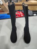 CLARKS WOMEN'S CAROLINE STYLE BLACK SUEDE BOOTS - SIZE: WOMEN 8 - BLACK - Like New