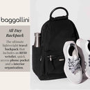 BAGGALLINI ALL DAY BACKPACK WITH RFID PHONE WRISTLET - LIGHTWEIGHT BACKPACK - Brand New