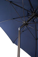 ASTELLA UMBRELLA ALUS SERIES 9 FT. ECONOMY MARKET UMBRELLA - NAVY BLUE/BRONZE - Like New