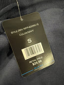 BLUE ICE FLEECE JOGGER SWEATPANTS ZIPPER POCKETS - SIZE: MEN S - NAVY - Brand New