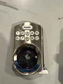 KAADAS ELECTRONIC KEYPAD LEVER DOOR LOCK SILVER AND BLACK - SILVER BLACK - Like New