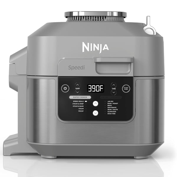 NINJA SPEEDI RAPID COOKER & AIR FRYER 6-QUART CAPACITY SF301HGY - GRAY New