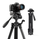 KINGJOY 60” Camera Tripod with Carry Bag Lightweight Travel B08JLPR5NN - Black - Brand New