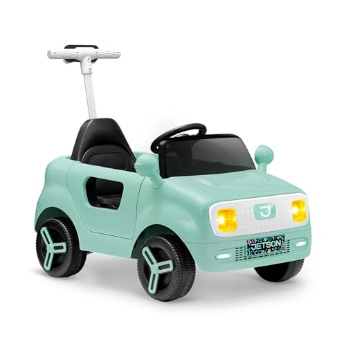 Jetson Mako Kids Electric Motor Assist Push Car, 3 Modes: Push, Drive or Remote - Like New
