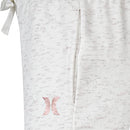 485113 HURLEY GIRLS' SOFT KNIT JOGGER PANTS YOUTH M - SAIL ROSE GOLD - Like New