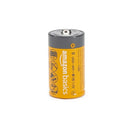 AMAZON BASICS 4PK D CELL ALKALINE EVERYDAY BATTERIES LOT-LR20-4PKB - ORANGE/GRAY - Like New