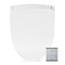 BIO BIDET SLIM TWO R ELECTRIC BIDET TOILET SEAT ROUND HEATED - WHITE - Like New