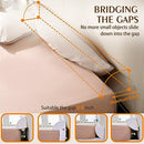 Jakooola Bed Wedge Pillow for Headboard Gap Bed Mattress Gap Filler Memory Foam - Brand New