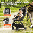 VEVOR STANDARD BABY INFANT STROLLER, TODDLER STROLLER - DARK GRAY - Like New