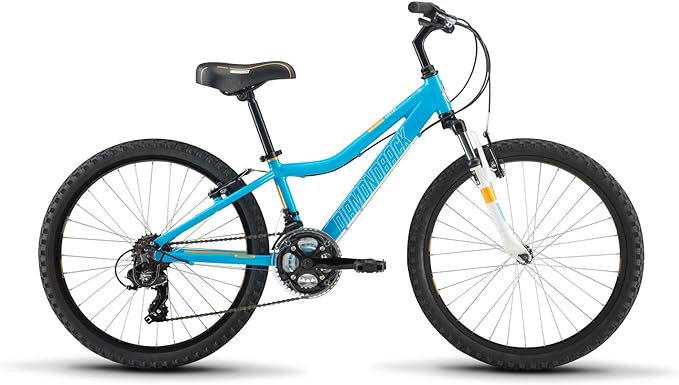 Diamondback Bicycles Lustre 24 Youth Girls 24" Wheel Mountain 02-1510000 - Blue - Like New