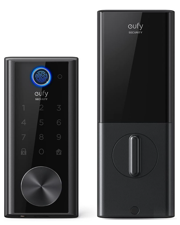 eufy Security E130 Smart Lock Entry Door Lock - Black T8510111 - Like New