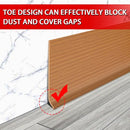 FONUNO VINYL WALL BASE BASEBOARD MOLDING TRIM 4" FLEXIBLE SELF ADHESIVE RUBBER - Brand New
