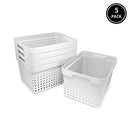 B008VEIT9G Room Copenhagen, Seoul Basket 5-Pack - Large, White - Brand New