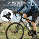 SCHWINN AIR SPORT PLUS BIKE FRAME HAND PUMP, ROTATING PUMP HEAD, PRESSURE GAUGE - Like New