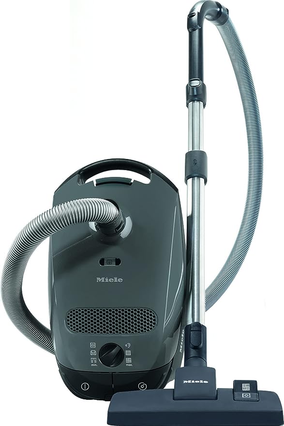 Miele Classic C1 Pure Suction Portable Bagged Canister Vacuum - Graphite Grey - Like New