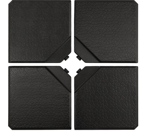 SUMBEL 4-PIECE SQUARE PATIO UMBRELLA BASE - Scratch & Dent