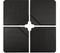 SUMBEL 4-PIECE SQUARE PATIO UMBRELLA BASE - Scratch & Dent