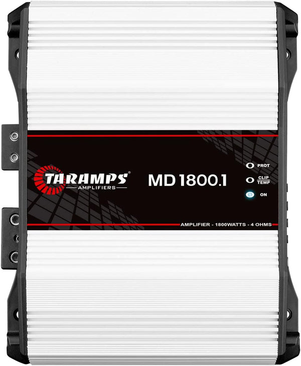 Taramps MD 1800.1 4 Ohms 1800w 1 Channel Car Audio Amplifier - Like New