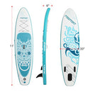FBSPORT 11' Premium Stand Up Paddle Board Accessories Carry Bag B08CR9RQ36 - Like New