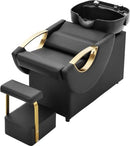 SEOGWISAM SHAMPOO BOWL AND CHAIR SET - BLACK - Like New
