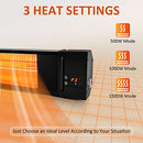 Garage Heater TRUSTECH Patio Heater Outdoor Infrared Indoor Heater - Black - Like New
