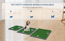 FLUFFYDREAM DOG LITTER BOX WITH GRASS 16 X 20 STRONG ABSORBENCY - GREEN/BLACK - Like New