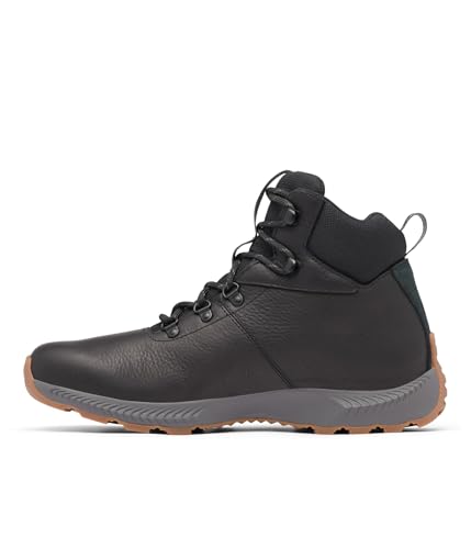 BM3372 COLUMBIA MEN'S LANDROAMER EXPLORER WATERPROOF BLACK/DARK GRAY SIZE 8 - Like New