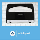 GEORGIA-PACIFIC SAFE-T-GARD 1/2 FOLD TOILET SEAT COVER DISPENSER GP PRO - BLACK - Brand New