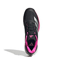 ADIDAS MENS DEFIANT SPEED 2 size 7.5 MEN BLACK/SILVER METALLIC/LUCID PINK - Like New