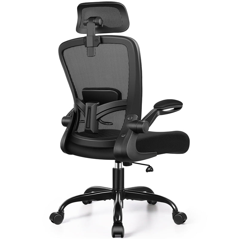 FelixKing Ergonomic Office Chair, Headrest Desk Chair - Pink - Scratch & Dent